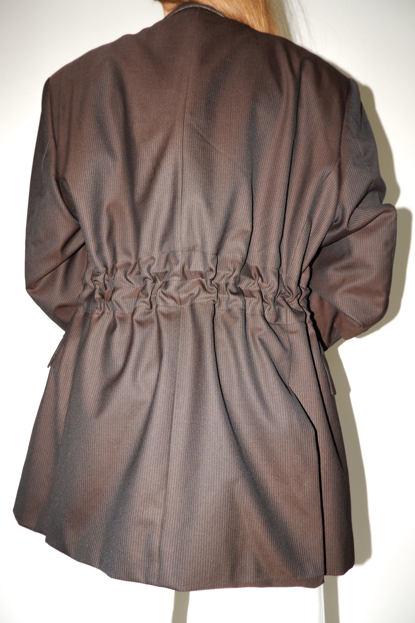 BLAZER DONKER BRUIN