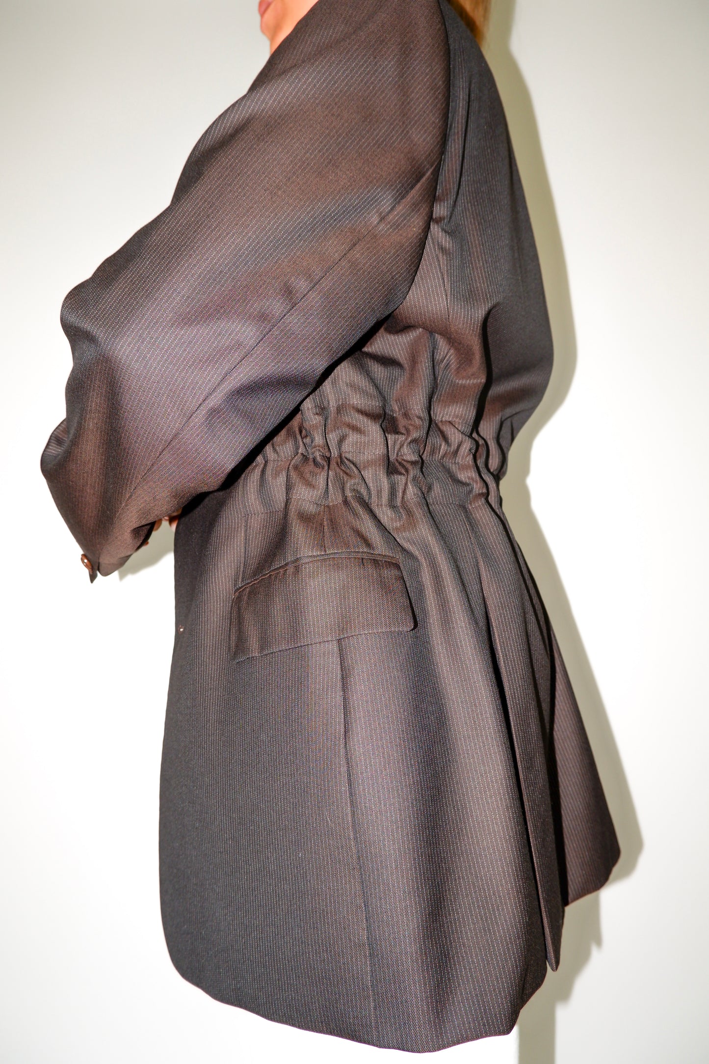 BLAZER DONKER BRUIN
